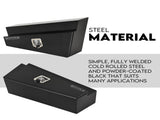 Under Tray Tool Box Underbody Pair Set 900mm Black Steel V379-UTRYBLKL9SET06