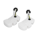 2Pcs Trimmer Fuel Tank Brushcutter Gas Tanks with Pipe Replacement for 34 Brush Cutter V1294-YM0714-3111210374011