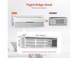Air Conditioner Wall Sleeve 42 in with Exterior Grille Wall AC Sleeve V952-KDCJT42INCHD3IX7CV0