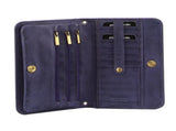 Pierre Cardin Ladies Womens Clutch Leather Wallet Purse RFID Protected - Purple V563-PC-1184-PURPLE