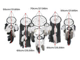 Bedside Dream Catcher Moon and Star Wall Decoration Hanging Decor V1294-YM0626-221227GW02-1