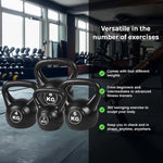 4pcs Exercise Kettle Bell Weight Set 20KG V63-799357