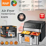 Air Fryer with Dual Basket multimode Oil-Free Cooking V612-RAF_AIRFRYER