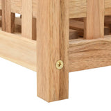 Umbrella Stand Solid Walnut Wood 18x18x50 Cm 43_247104