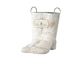 Distressed Gumboots Planter 31cm V637-11029GUM