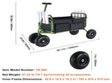 Beach Fishing Cart, 136kg Load Capacity, Foldable Fish and Marine Cart with Four 280mm Big Wheels V952-SLKYJCKZD000GFIOEV0