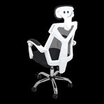 Office Chair Gaming Computer Chairs Mesh Back Foam Seat - White V63-828051