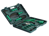 Potted Plant Pruning Shovel Kit Garden Planting Weeding Set Bonsai Trimming Garden Tools Green 10 V1294-YM0512-3111220287911