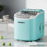 Devanti 12kg Ice Maker Machine w/Self Cleaning Green IM-ZB12H-GN