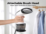 Devanti Clothes Steamer, 1500W Powerful Fast 30s Heat-Up Continuous Steam Lock 160ml Tank Fabric SI-PORT-0032-WH