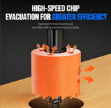 150mm Bi-Metal M42 High Speed Steel Hole Saw with Pilot Drill Bit, Smooth Cutting Edge for PVC, V1107-147-75585