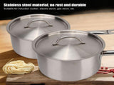 Stainless Steel Composite Bottom Cooking Pot Single Handle Saucepan with Lid Kitchen Cookware V1294-YM0901-3113200010211