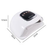 LED UV lamp with timer, white V1237-ZY-506-0368