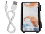 Mini Refrigerator USB Rapid Cooling Electric Fridge Cooler Warmer for Cosmetics DrinksBlack 18W V1294-YM0721-3118210049211