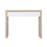 Artiss Console Table Storage Drawer Jory White Pine FURNI-E-TAB-01-WHWD