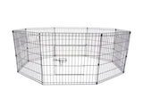 Pet Playpen Foldable Dog Cage 8 Panel 24in V274-PET-PP24