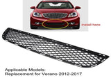 Front Bumper Grille Front Bumper Lower Grille, Car Bumper Lower Grille 22824481 Waterproof for V1369-AZ3-W-16010