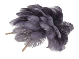 Feather Table Lamp USB Rechargeable Ostrich Feather Desk Light with Gold Tripod for Bedroom 40Pcs V1294-YM0703-3119230059515