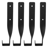 4PCS Chainsaw Wall Mounts, Metal Chainsaw Wall Hanger, Wall Mounted Chainsaw Holder for Garage, V1369-AZ3-W-08957