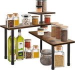 3-Tier Wooden Corner Shelf Kitchen Spice Rack Organiser Home Storage & Organisation V178-36117