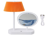 Moving Sand Art Desk Lamp Creative Cordless Touch Control Stepless Dimming 3 Color Quicksand Lamp V1294-YM0901-3119240091511