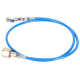 CGA320//TR21-4 Soda Hose Adapter 50in CO2 Gas Cylinder Refilling Connector Accessory Blue V1294-YM0901-3113210023711