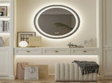 Interior Ave - 60cm Round Frameless LED Bathroom Mirror V355-IA-RWM-60