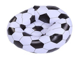 Inflatable Soccer Ball Chair PVC Football Sofa Portable Blow Up Sofa for Living Room Bedroom Balcony V1294-YM0901-3116250018611