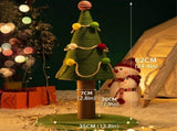Christmas Tree Cat Scratching Post with Natural Sisal Rope, Durable Large Cat Scratcher with Plush V1341-ZY-EX27HZU9-M