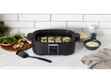 Morphy Richards Digital 6.5L Slow Cooker Matte Black 10 Preset Functions MRDSC6BK