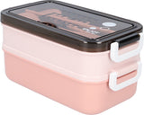 Pink Box with Soup Bowl - Bento Box - Adult Box - Meal Boxes - Children's Box V1188-MS-313-0160