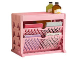 Book Rack Storage Bookshelf Small Storage Bookshelf Bookcase Large Capacity Easy Access for Living V1294-YM0901-3116230016118