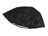 124.5x84x79cm Dogs Wire Crate Cover Waterproof Sunscreen Dustproof Pet Cage Cover for OutdoofBlack V1294-YM0714-3111210258211