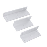 Aluminum Alloy Z and L Bracket for Single Door 500KG 1200lbs Holding Force Electromagnetic Lock V1294-YM0901-3114240114211