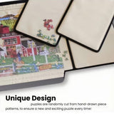 Portable Jigsaw Puzzle Board Mat Holds up to 1000 Pcs Puzzle Surface Holder V201-W13982154
