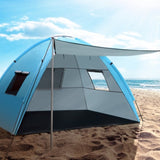 Weisshorn Camping Tent Beach Portable Hiking Sun Shade Shelter Fishing 4 Person TENT-C-BEA-4P