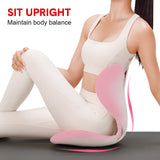 BKT Cushion Portable Ergonomic Lower Back Seat Lumbar Support Chair Posture Correction Max Load V985-REDBKTCUSHION