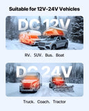 VEVOR Diesel Air Heater Diesel Parking Heater 8 kW DC 12-24V with Remote Control V952-ZCJRQDC12V8KQWKUC001V9
