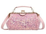 Women's Rhinestone Clutch Purse Shoulder Bag Sparkly Evening Handbag Sequins Money Messenger for V1370-AZ4-09871