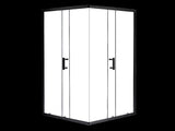 1000 x 800mm Sliding Door Nano Safety Glass Shower Screen By Della Francesca V63-829501