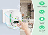 Plug-in Negative Ion Air Purifier - Mini Portable Negative Ion Generator for Home, Quiet V1188-MS-313-0294