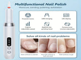 Pink Wireless Charging Nail Drill, 3-Speed Adjustable, Professional-Level Care in One Tool V1232-MJDMJ001