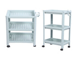 Bathroom Floor Shelf Bathroom Open Shelf Unit Freestanding Corner Rack Shelves V1294-YM0706-3112230061515