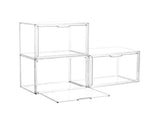 Artiss Clear Acrylic Display Case Box 2 Pack For Toys 54cm DS-27-CLX2