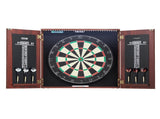Dartboard and Cabinet Set Official Size Complete Accessory Steel Tip Dart V952-MJTZZXBSKJLEY5IZIV9