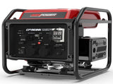 GENPOWER 3.6kW Peak 3.2kW Open Frame Inverter Generator, 2x15A, 11L Tank, Portable, Backup V219-GENINVGN36FA