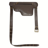 Printed Handmade Multi-functional Waist Bag Adjustable for Chest Bag Use, Retro Print Multi-buckle V1232-YHKB002