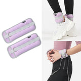 1KG Adjustable Ankle Weights Wrist Weight Bracelet Fitness Equipment Training 1 Pair V1308-DSZKI-910