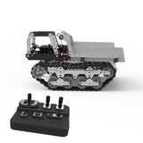 10-Ch Remote Control Dump Truck Toy Diy Stainless Steel 2.4G Wireless PRL-7140THC