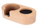Coffee Filter Tamper Holder 58mm Aperture Coffee Knock Box Wood Texture Wooden Coffee Tamping V1294-YM0523-3113220050611